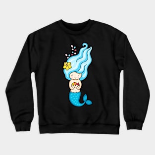 Cute Cool Mermaid Lover Crewneck Sweatshirt